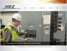 Tablet Screenshot of helmerelectric.com